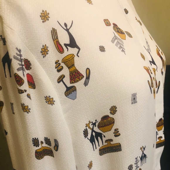 Zara button down blouse - Picture 2 of 7